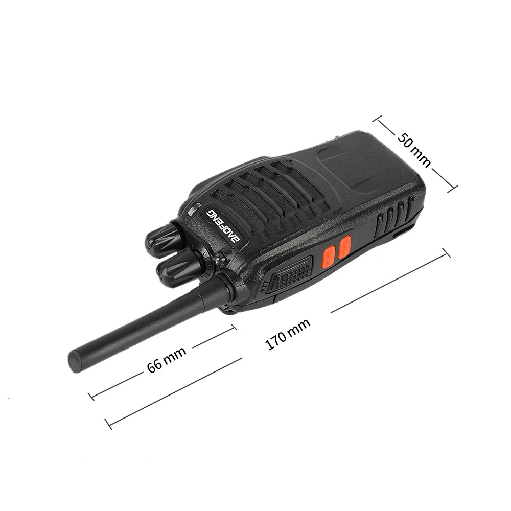 2 x Talkie-walkie Baofeng BF-88E PMR446 - Communication claire et puissante