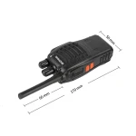 2 x Talkie-walkie Baofeng BF-88E PMR446 - Communication claire et puissante