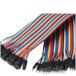 40pcs câble Dupont mâle femelle 30cm pour Arduino breadboard et projets Arduino