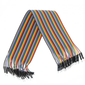 40 câbles Dupont mâle mâle 30 cm pour Arduino Breadboard