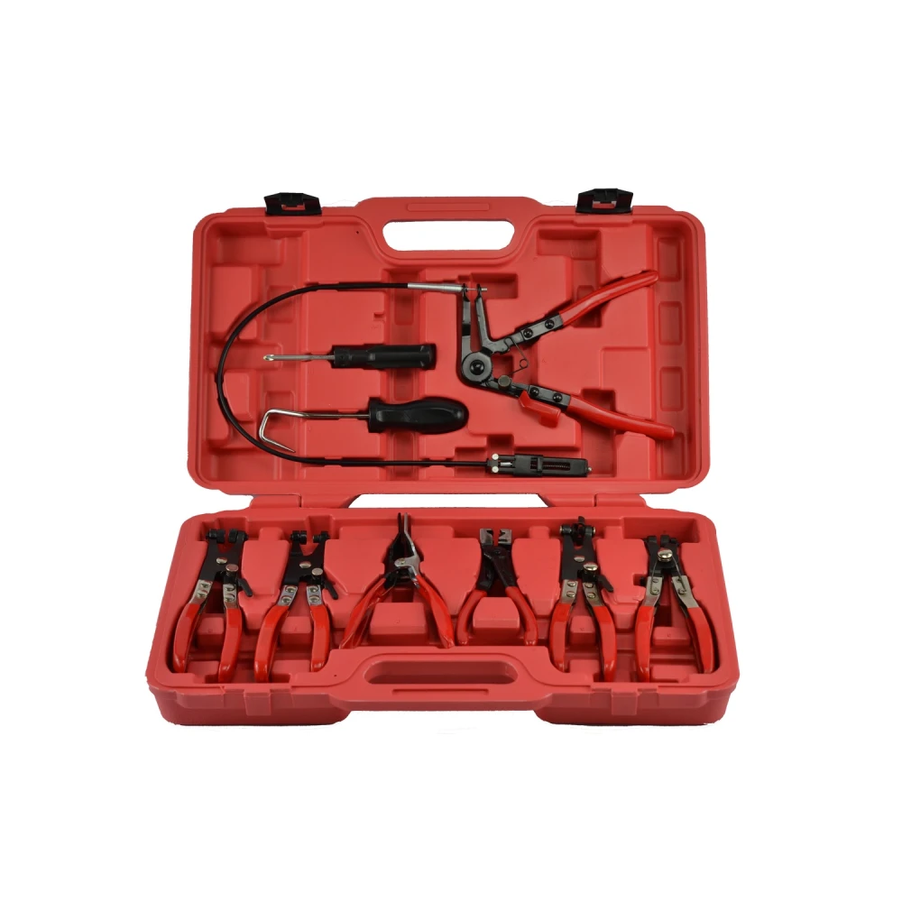 Jeu de pinces pour colliers auto TSX TOOL - 9 pcs
