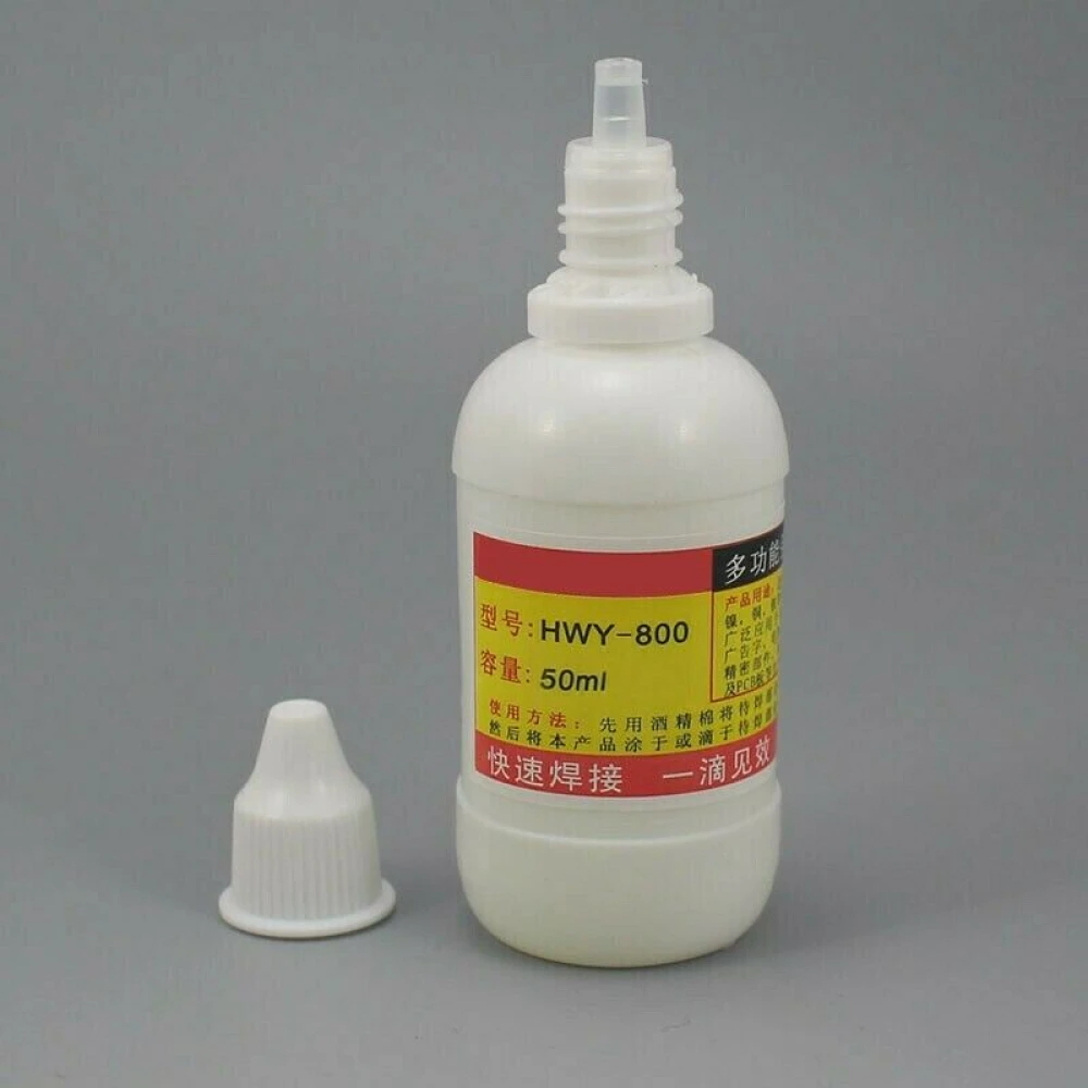Flux de soudure zinc aluminium 50ml HLY-800 pour métaux divers