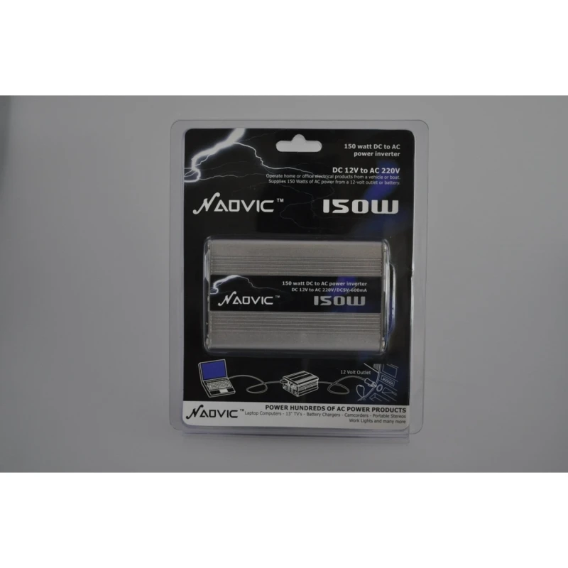 Convertisseur 12V à 220V pour voiture 150W satkit