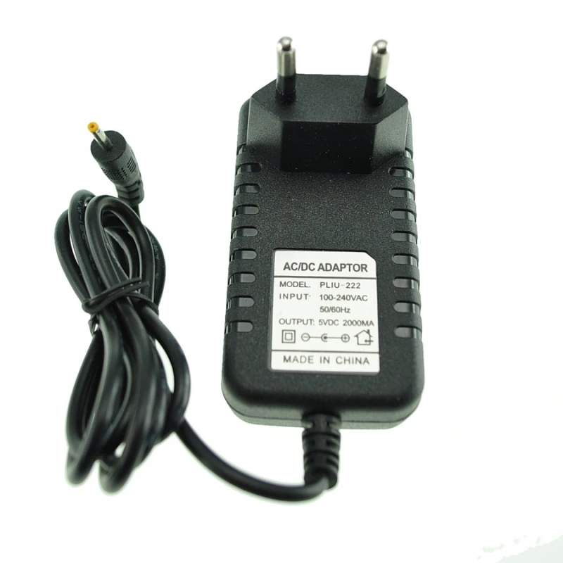 Adaptateur secteur 5V 2A pour tablette avec connecteur 2,5mm compatible Android