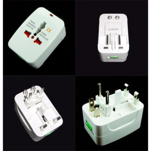 satkit Adaptateur de prise universel compact et sûr pour voyager