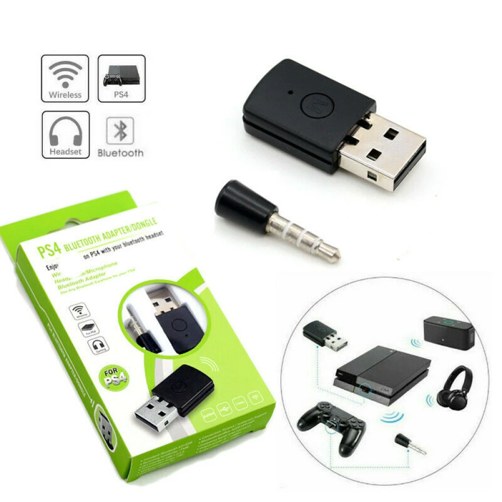 Adaptateur USB Bluetooth PS4 pour casque avec micro 4.0