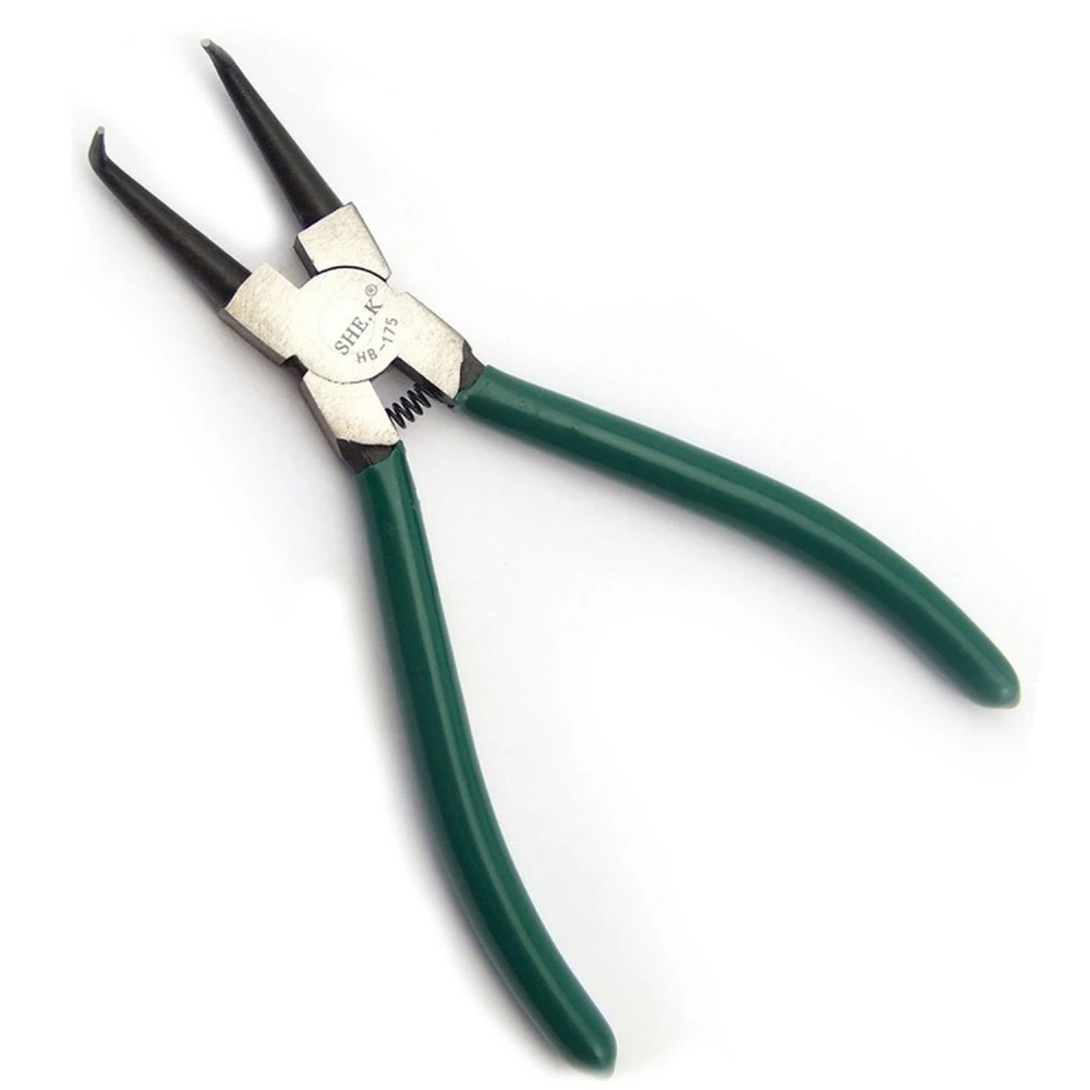 Pince à circlips coudée 125mm haute précision et durabilité