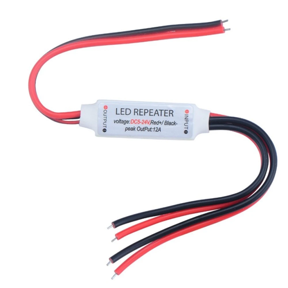 Amplificateur pour ruban LED monochrome 24V format mini
