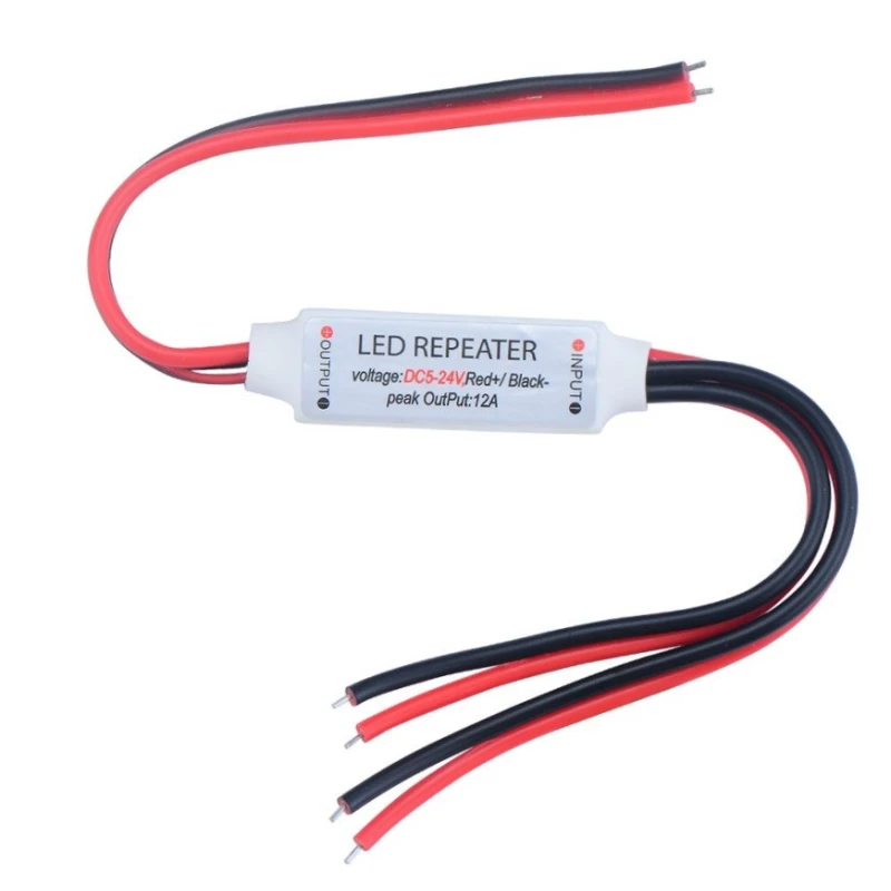 Amplificateur pour ruban LED monochrome 24V format mini