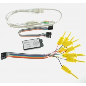 Analyseur logique 24MHz 8 canaux compatible avec le logiciel Saleae USB Logic