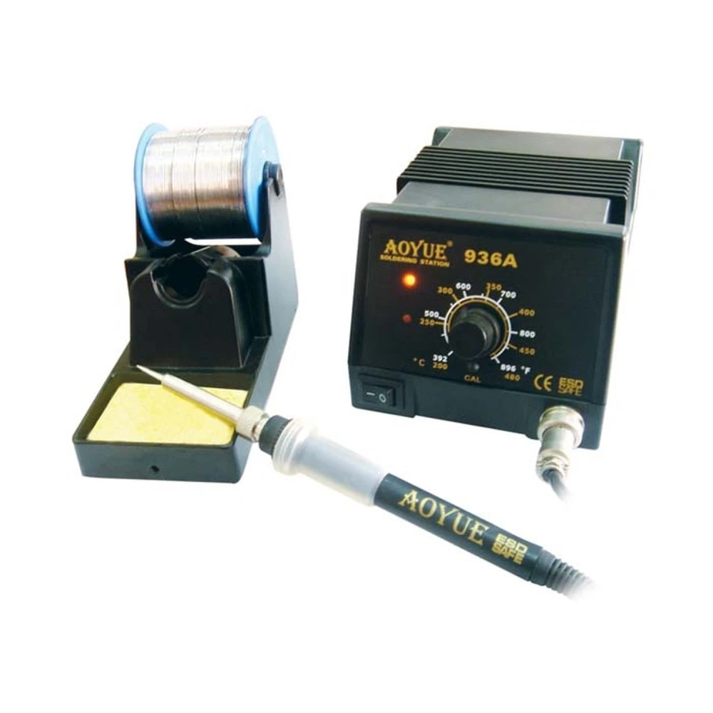 Station de soudage Aoyue 936a 60W avec pièces détachables et calibration externe
