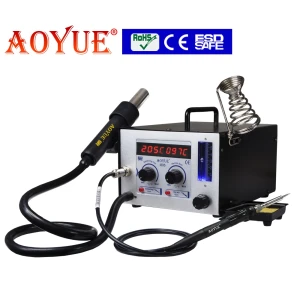 Aoyue i806 station de soudage avec pistolet à air chaud haute précision