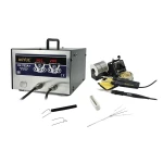 Aoyue Int 702a+ station de soudage avec fer et pince pour réparation PCB