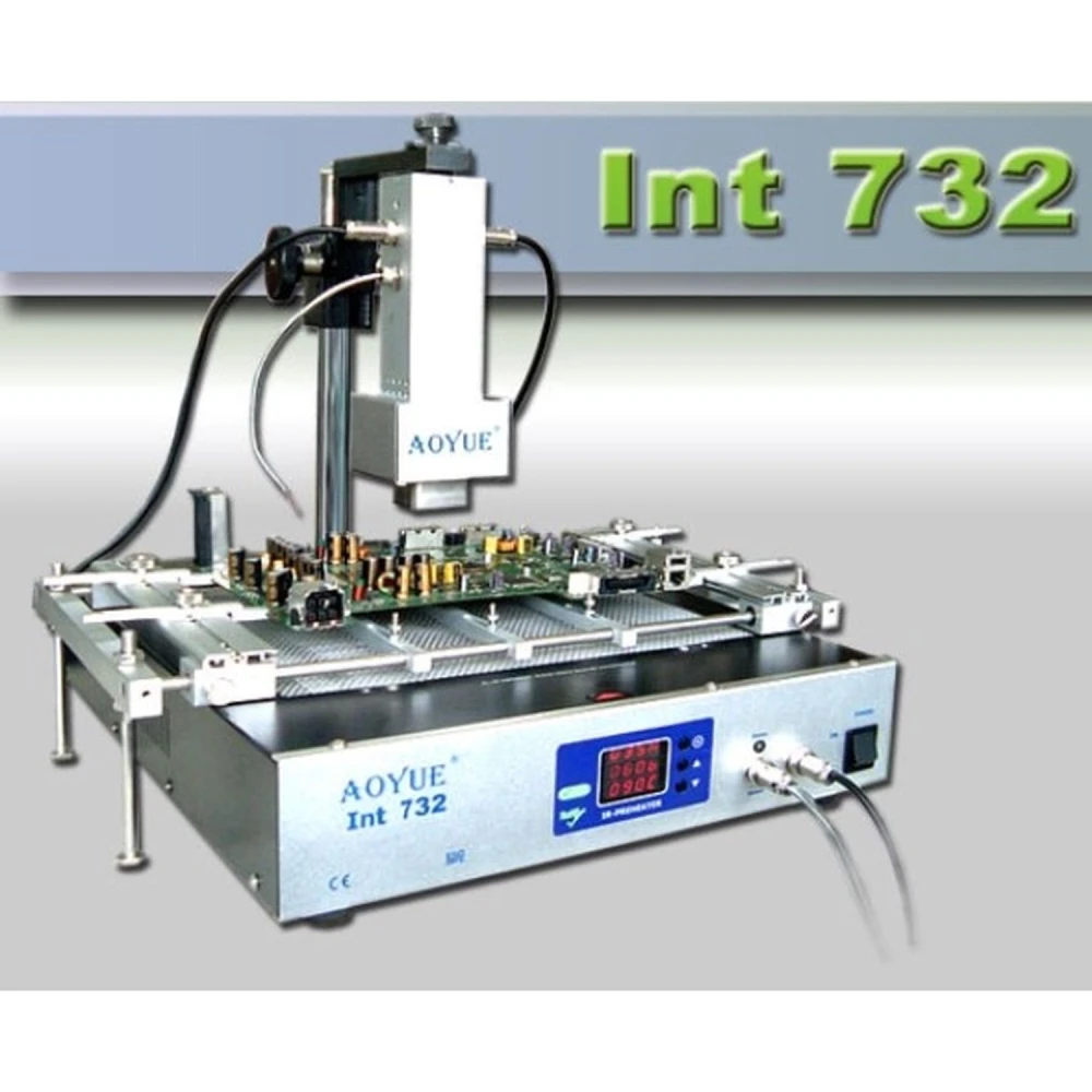 Aoyue INT732 station de soudage digitale 3 en 1 à infrarouge