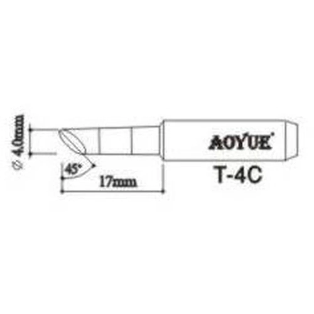 Pointe de fer à souder d’origine Aoyue T4c pour stations de soudage