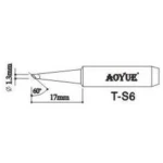 Pointe de fer à souder Aoyue TS6 pour station de soudage