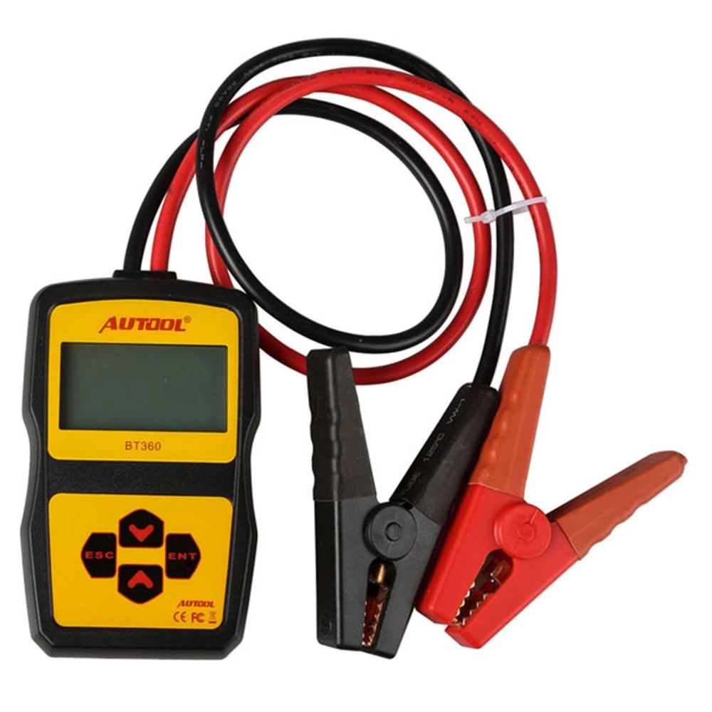 Testeur de batterie Autool BT-360 pour voiture, moto et camion
