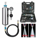 AUTOOL C100 nettoyeur d'injecteurs essence avec adaptateurs pour voiture