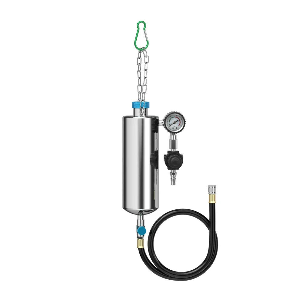 Kit AUTOOL C100 limpiador de inyectores con adaptadores y maletín plástico