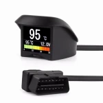 Autool X50 Plus OBD2 multifonction : vitesse, compteur, thermomètre et diagnostic