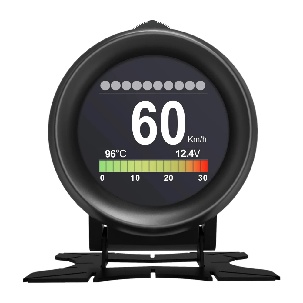 Autool X60 HUD OBD compteur numérique multifonction pour véhicules OBD-II