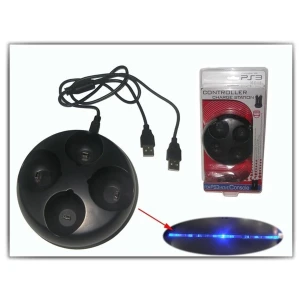 satkit Station de charge pour 4 manettes PS3 Move - charge simultanée
