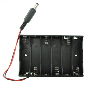 satkit Support piles 6xAA - Porte-piles pour projets électroniques et robotique