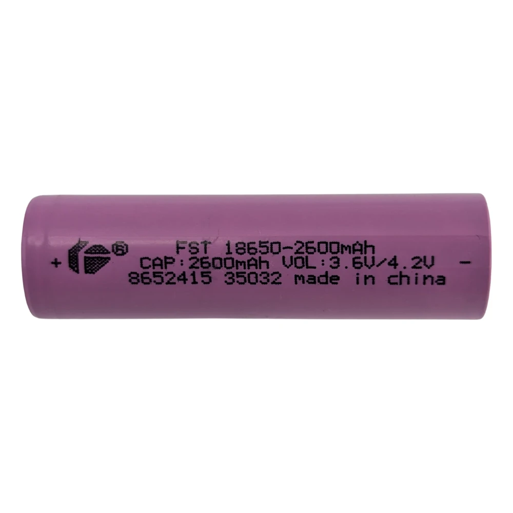 Batterie 18650 2600mAh 3.7V rechargeable lithium Li-ion satkit