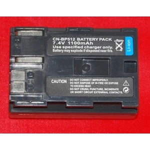 TSX TOOL Batterie compatible Canon BP-512/514 7,4V 1500mAh pour appareils photo numériques