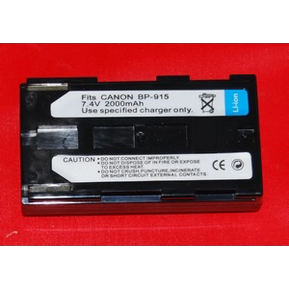 Batterie compatible Canon BP-915 pour caméscopes Canon - Qualité et performance