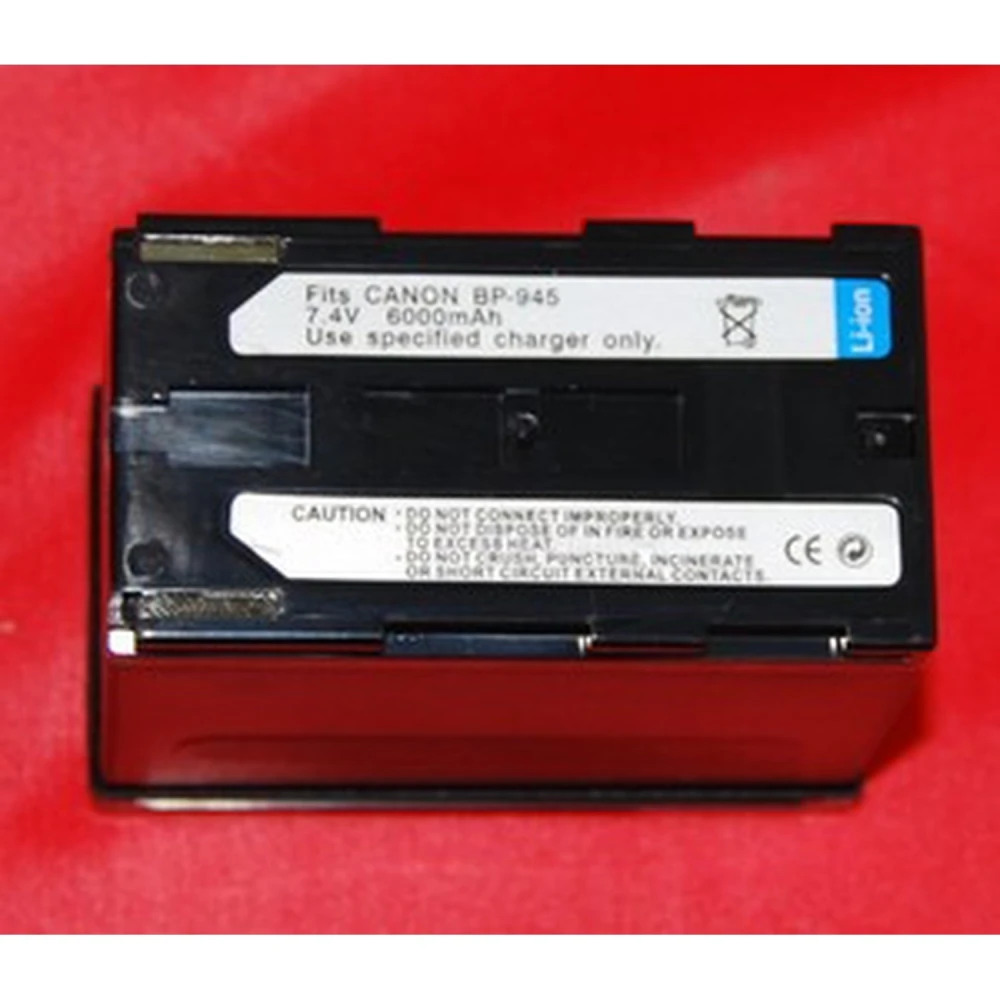Batterie compatible Canon BP-945 haute capacité pour caméscopes Canon