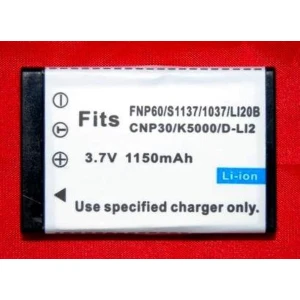 Batterie compatible Casio NP-30 - Remplacement Li-Ion 3.6V 1150mAh pour appareils photo