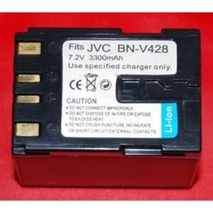 satkit Batterie compatible JVC BN-V428 7.2V 3300mAh pour caméscopes JVC