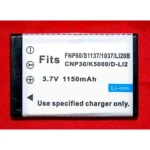 Batterie compatible Kodak KLIC-5000 pour appareils photo numériques et caméscopes