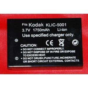 satkit Batterie compatible Kodak KLIC-5001 pour appareils photo et caméscopes