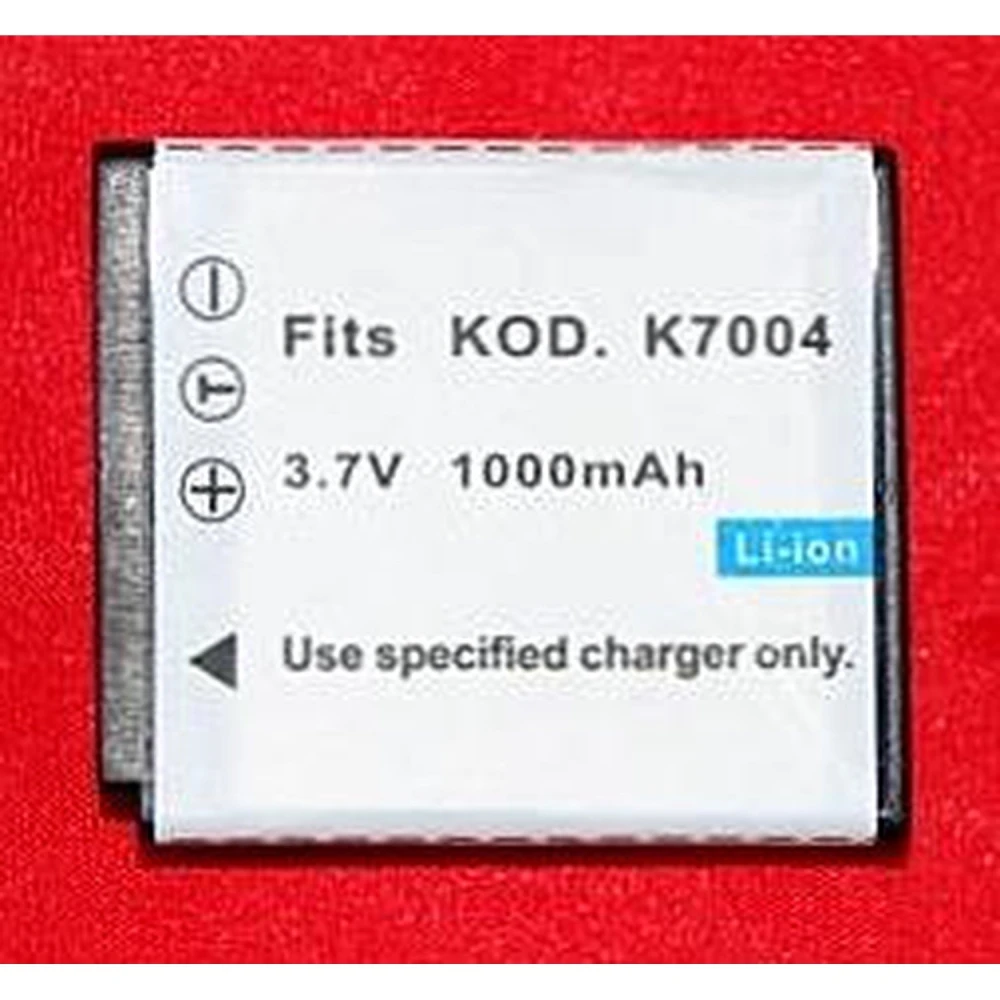 Batterie compatible Kodak KLIC-7004 pour appareils photo numériques et caméscopes