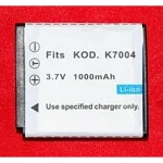 Batterie compatible Kodak KLIC-7004 pour appareils photo numériques et caméscopes