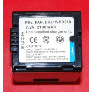 satkit Batterie compatible Panasonic DU21 VBD210 pour appareils photo numériques