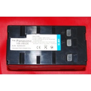 Mlink Batterie compatible Panasonic VBS-2E 6V 4000mAh pour appareils photo numériques