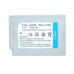 satkit Batterie compatible Samsung SB-LH82 pour appareils photo numériques et caméscopes