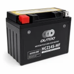 Batterie Moto AGM 12V 12Ah OUTDO HCZ14S-MF - Compatible Yuasa YTZ14S(-BS) / GTZ14S / ETZ14S