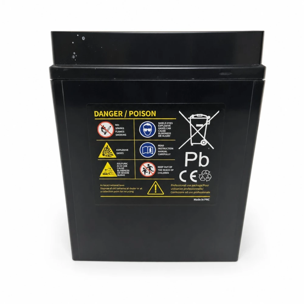 Batterie Moto AGM 12V 9Ah OUTDO YB9-BS(MF) - Compatible Yuasa YB9-B / GS GM9Z-3B-1 / GS YB9-B / 12N9-4B-1 (flooded)