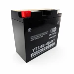 Batterie Moto AGM 12V 12Ah OUTDO YT14B-4(MF) - Compatible Yuasa YT14B-BS / GT14B-BS / GT14B-4 / ETZ14B-BS / ET14B-4