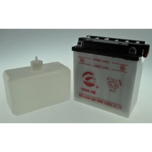 Mayflash Batterie moto YB5L-B (12n5-3b) haute performance et longue durée