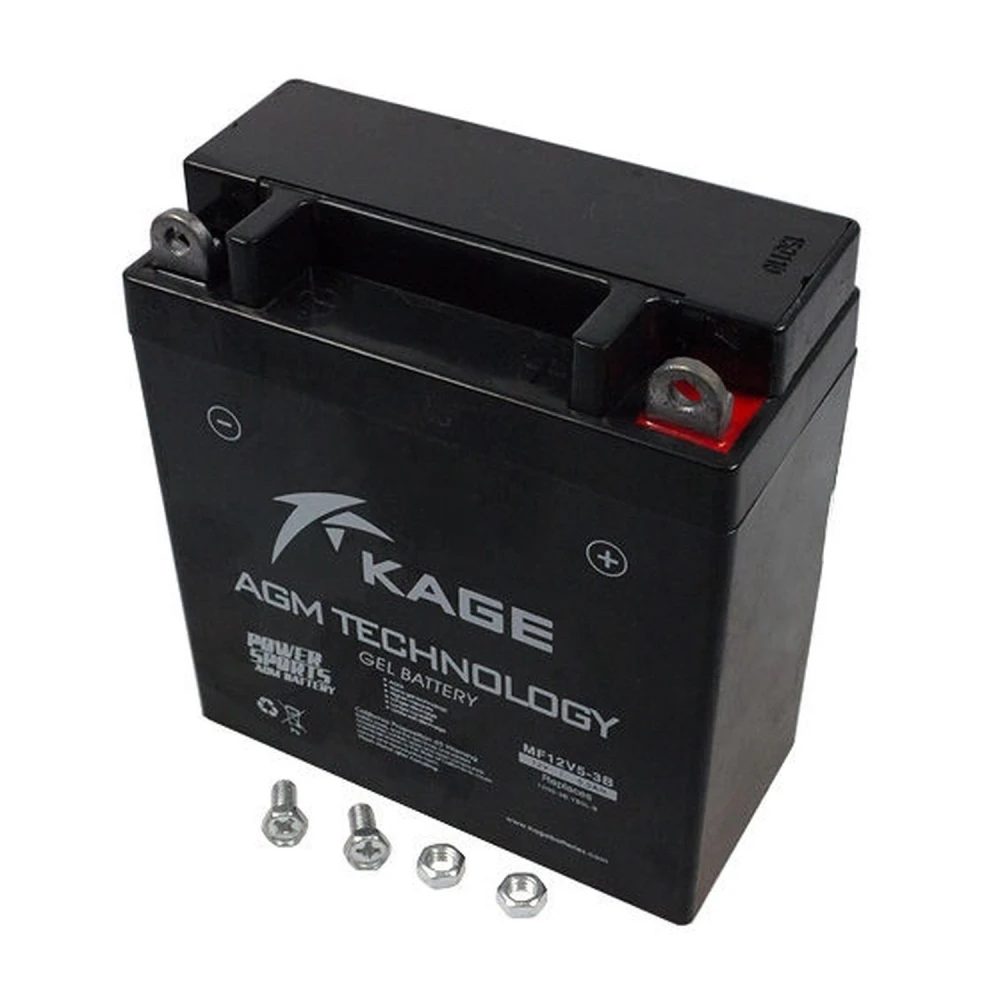 Batterie moto YB5L-B Gel 12V 5,5Ah pour motos haute performance