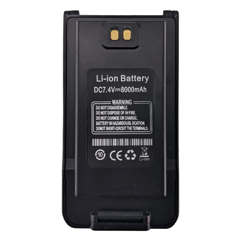Batterie originale Baofeng UV-9R Plus haute capacité 8000mAh pour radio portable