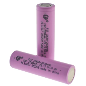 Batterie rechargeable 18650 2000mAh 3,7V lithium Satkit