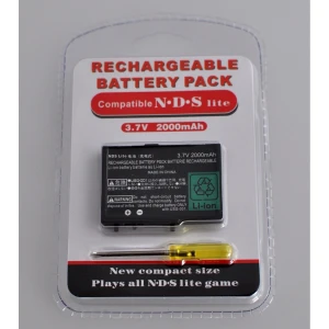 Batterie rechargeable lithium-ion pour NDS Lite 3.7V 1000mAh