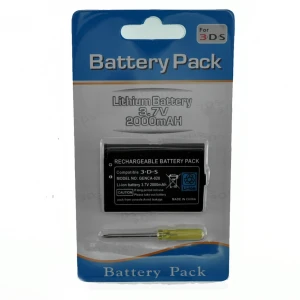 Batterie rechargeable pour Nintendo 3DS 3,7V 2000mAh compatible et durable