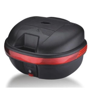 TSX TOOL Top case moto universel 25L Ym-0998c pour 1 casque, porte-casque noir